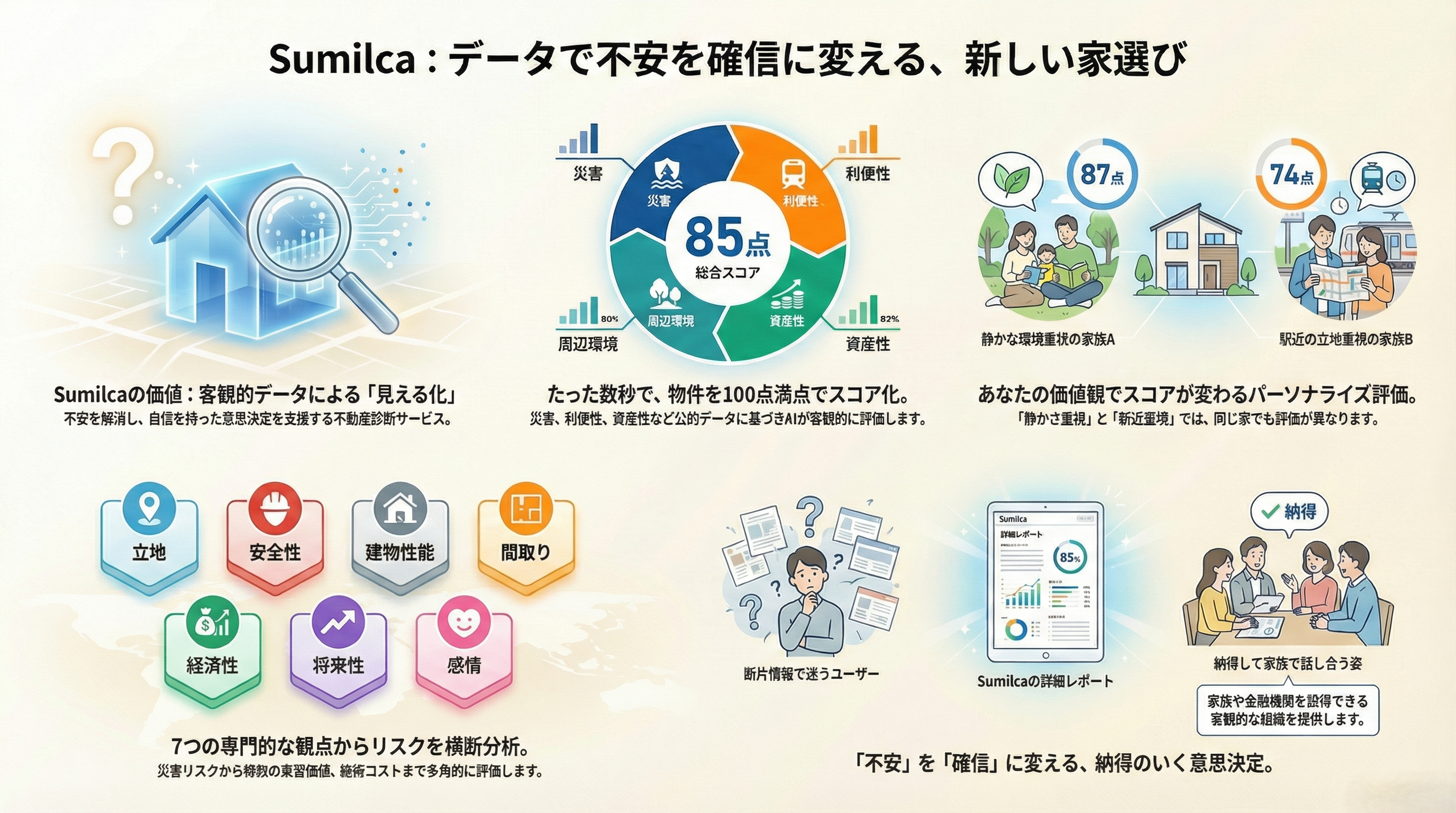 Sumilca: 新しい選び方